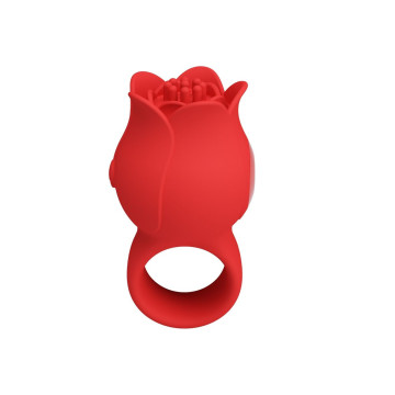 Pretty Love - Jae Vibrador De Dedo Forma De Rosa 10 Vibraciones