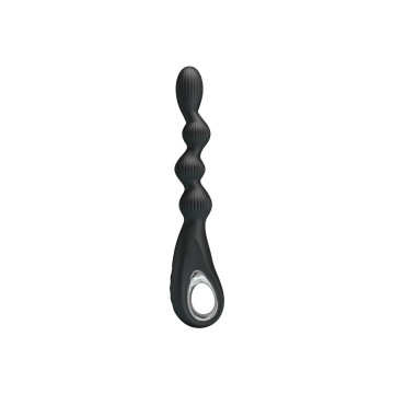 Pretty Love - Federer Vibrador Anal 12 Vibraciones Negro | Vybes.it