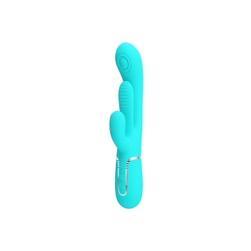 Pretty Love - Shania Triple Vibrador Rabbit Multifunción 3 En 1 |