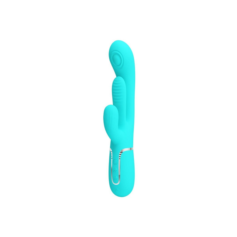 Pretty Love - Shania Triple Vibrador Rabbit Multifunción 3 En 1 |