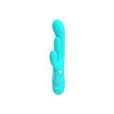 Pretty Love - Shania Triple Vibrador Rabbit Multifunción 3 En 1 |