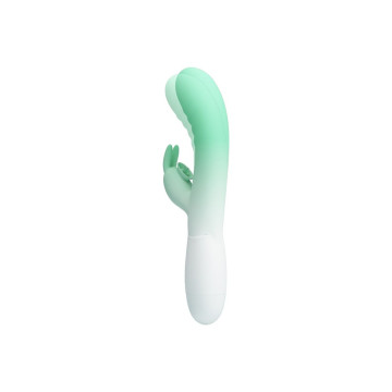 Pretty Love - Cerberus Vibrador Rabbit 3O Vibraciones Verde |