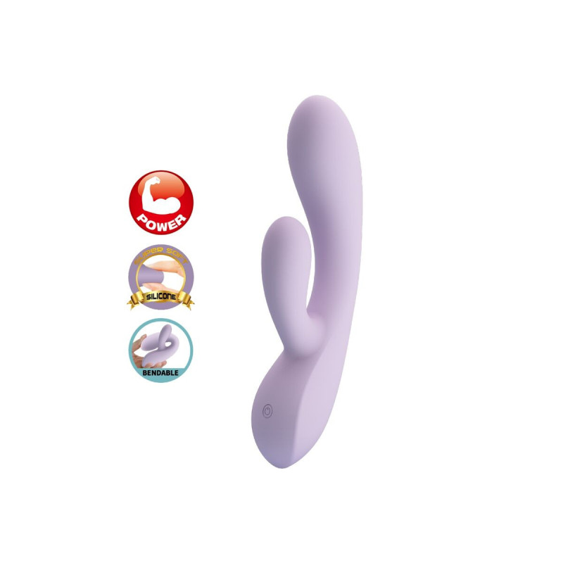 Pretty Love - Rosolyn Vibrador Rabbit 10 Vibraciones Morado |