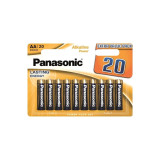 PANASONIC - ALKALINE-BATTERIE AA LR6, BRONZE, BLISTERPACKUNG MIT 20 S…