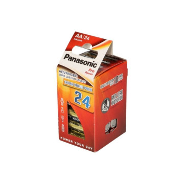 PANASONIC - PRO POWER ALKALINE AA BATTERY LR6 PACK*24 - Alkaline Batt…