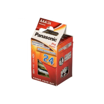 PANASONIC - PRO POWER ALKALINE AAA BATTERY LR03 PACK*24 - Alkaline Ba…