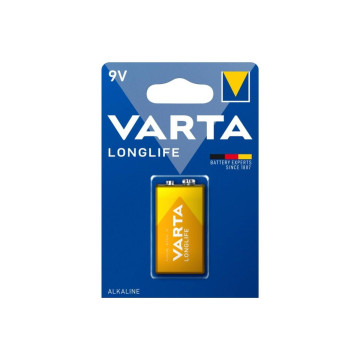 VARTA - LANGLEBIGE ALKALINEBATTERIE 9V LR61 BLISTER*1 - Alkali-Batter…