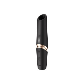 Satisfyer - Perfect Kiss Estimulador Clítoris Por Ondas Negro /