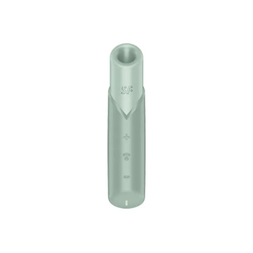 Satisfyer - Naughty Kiss Estimulador Clítoris Por Ondas Verde Agua