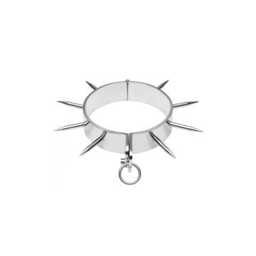Metal Hard - Collar Esclavo Bdsm Con Puntas | Vybes.it
