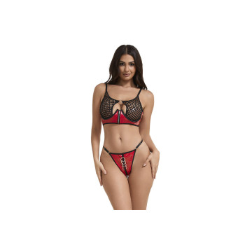 Subblime - 955540 Conjunto Sujetador Con Cremallera De Malla De
