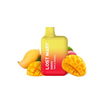 LOST MARY - BM600 NICOTINA VAPER 2% MONOUSO TRIPLE MANGO - Svapatori
