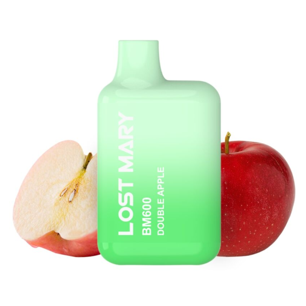 LOST MARY - BM600 VAPER NICOTINA 2% DESECHABLE SABOR DOBLE MANZANA
