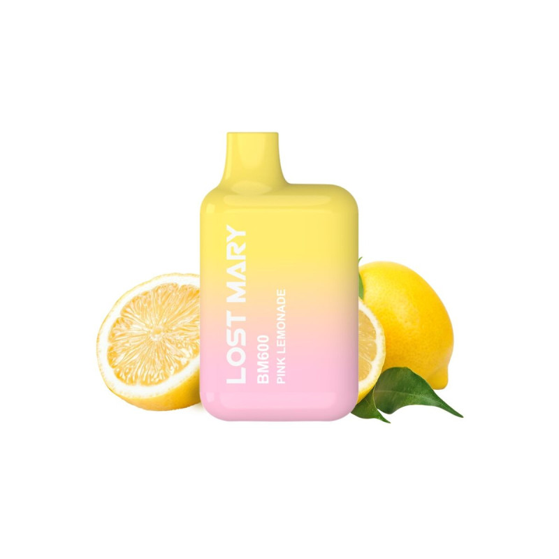 LOST MARY - BM600 NICOTINE VAPER 2% EINWEG PINK LEMONADE - Dampfer