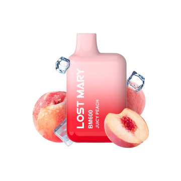 LOST MARY - BM600 NICOTINE VAPER 2% DISPOSABLE JUICY PEACH - Vapers