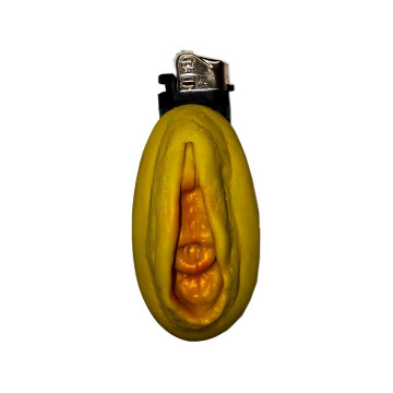 DIABLO PICANTE - ACCENDINO VAGINA COLOR ORO - Accendini