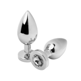 Metal Hard - Analplug Diamant Transparent Klein 5,71 Cm | Vybes.it