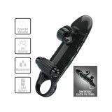 Romance - Funda Para Pene Con Vibración Negro | Vybes.it