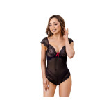 Livco Corsetti Fashion - Evelyn Lc 20243 Body Con Adornos De Encaje