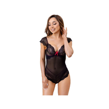 Livco Corsetti Fashion - Evelyn Lc 20243 Body Con Adornos De Encaje