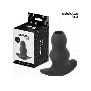 Addicted Toys - Plug Anal Hueco Silicona Talla L 11.1 Cm | Vybes.it