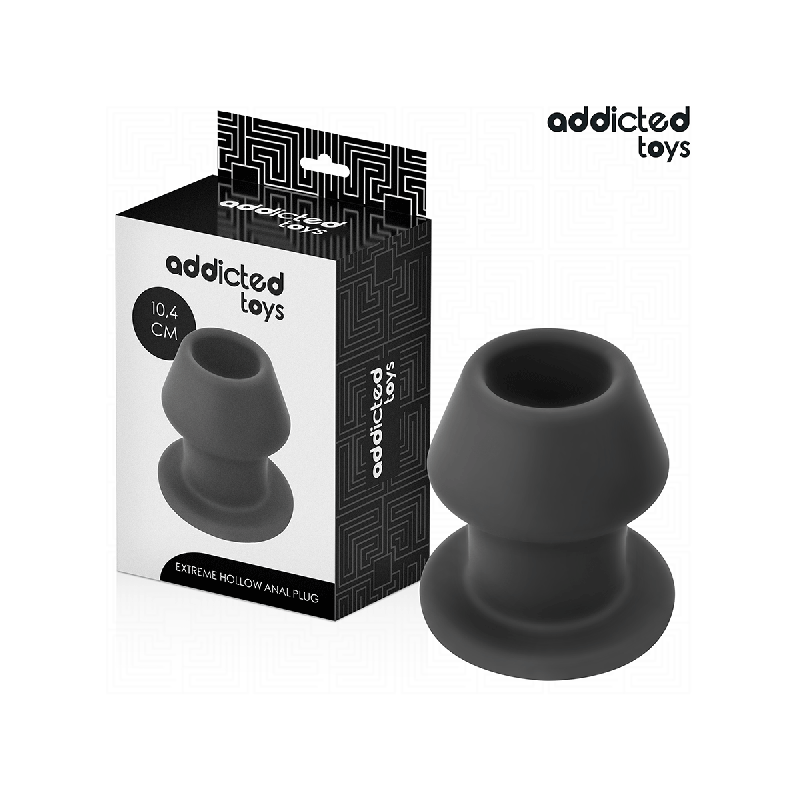 Addicted Toys - Plug Anal Hueco Extrem Silicona Talla L 10,4 Cm |