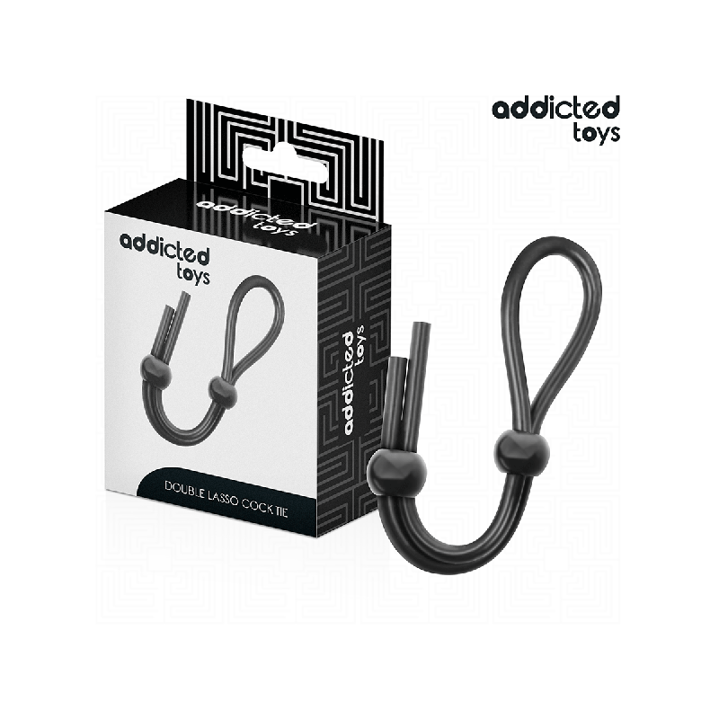 ADDICTED TOYS - SILICONE ROPE FOR THE DOUBLE LOOP PENIS - Cockrings w…