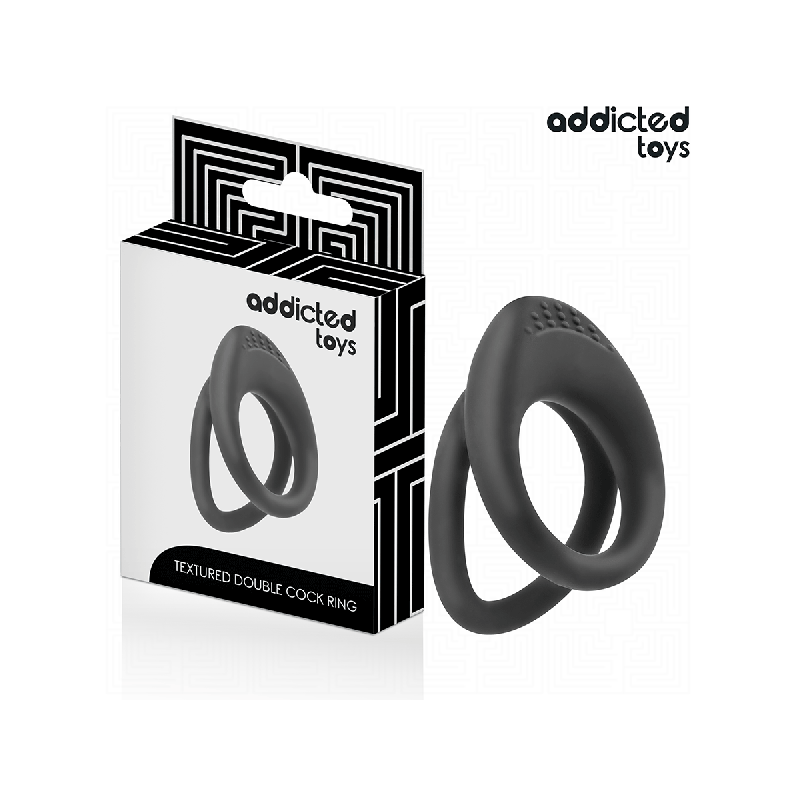 Addicted Toys - Anillo Texturizado Doble Para El Pene | Vybes.it