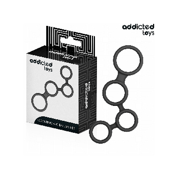Addicted Toys - Anillo Para El Pene Con Divisores Para Testículos |