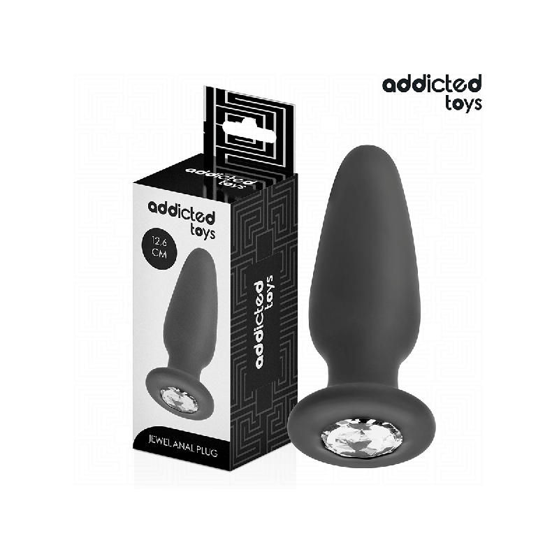 Addicted Toys - Plug Anale Con Gioiello Taglia L 12,6 Cm | Vybes.it