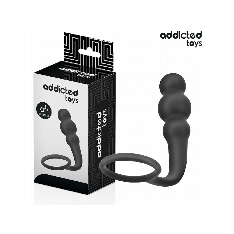 Addicted Toys - Plug Anal Con Anillo Silicona Modelo 1 | Vybes.it