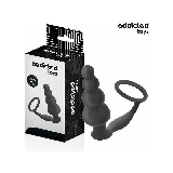 Addicted Toys - Plug Anal Con Anillo Silicona Modelo 5 | Vybes.it