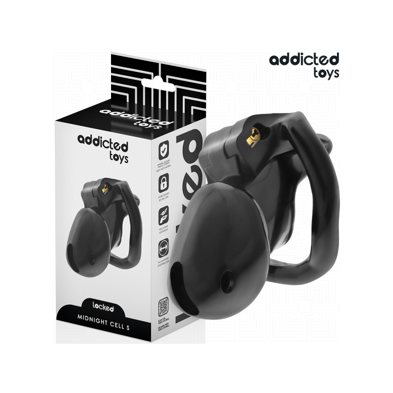 Addicted Toys Locked - Mindnight Cell Jaula Para Pene Talla S |