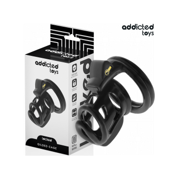 Addicted Toys Locked - Gilden Cage Jaula Para Pene De Silicona 8,5
