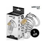Addicted Toys Locked - Iron Cell Metall - Peniskäfig 4 Cm Grösse S