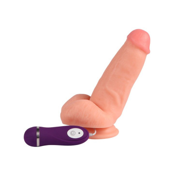 Shequ - Dildo Vibrateur Red Eagle Avec Télécommande 17 Cm | Vybes.it