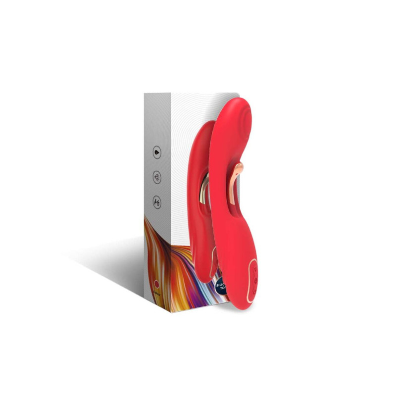 Armony - Vibrador Con Lengua Oscilante Rojo | Vybes.it