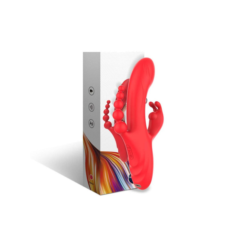 Armony - Vibrador Estimulador Punto G Y Clítoris Rojo | Vybes.it