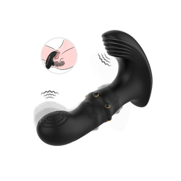 Armony - Vibrador Anal Próstata Control Remoto Negro | Vybes.it