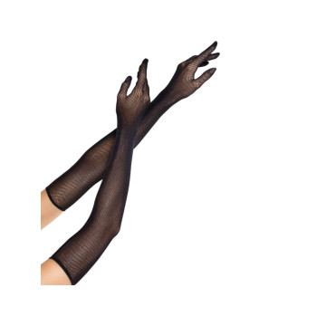 LEG AVENUE - GANTS LONGS EN RÉSEILLE OPERA NOIRS - LEG AVENUE ACCESSO…