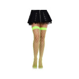LEG AVENUE - COLLANT A RETE LARGA VERDE NEON - LEG AVENUE HOSIERY - C…