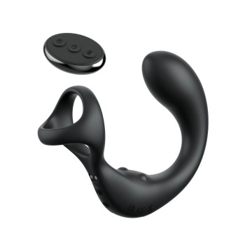 Masajeador De Próstata Con Anillo Vibrador Y Control Remoto |