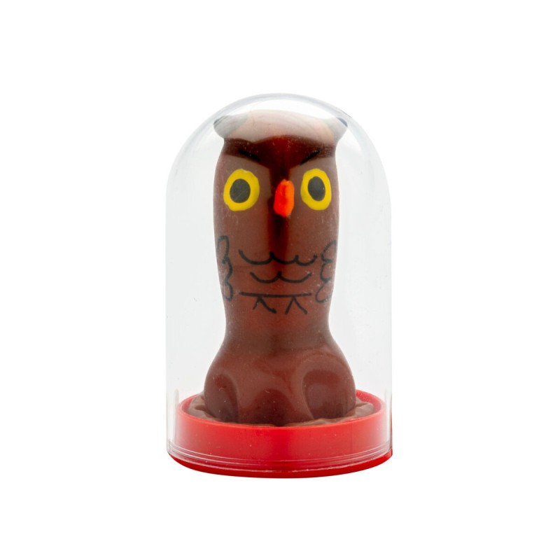 CONDOMERIE - HANDPAINTED NOVELTY CONDOMS OWL - Funny Condoms