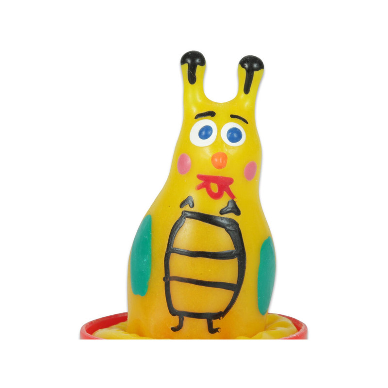 CONDOMERIE - HANDBEMALTE NEUHEITSKONDOME BIENE - Lustige Kondome