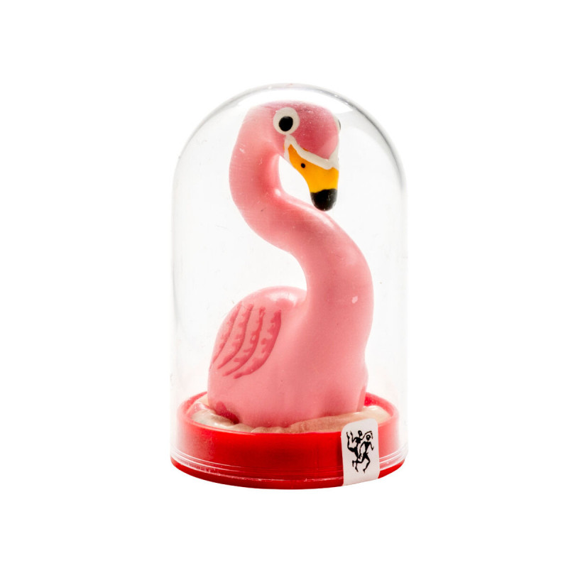 CONDOMERIE - HANDPAINTED NOVELTY CONDOMS FLAMINGO PINK - Funny Condoms