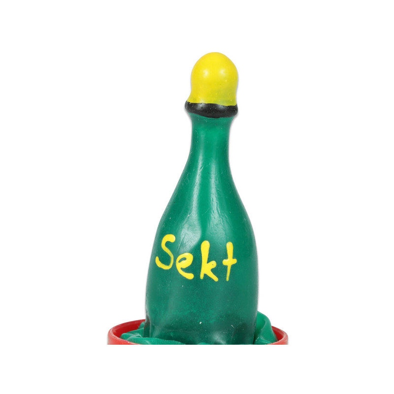 CONDOMERIE - HANDBEMALTE NEUHEITSKONDOME CHAMPAGNER - Lustige Kondome