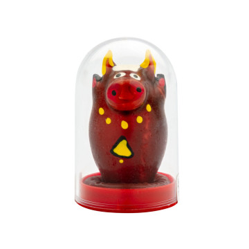 CONDOMERIE - HANDPAINTED NOVELTY CONDOMS BULL MODEL 1 - Funny Condoms
