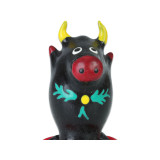 CONDOMERIE - HANDPAINTED NOVELTY CONDOMS BULL BLACK MODEL 1 - Funny C…