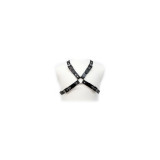 Leather Body - Schwarzer Schnalle Harness Für Mnner | Vybes.it