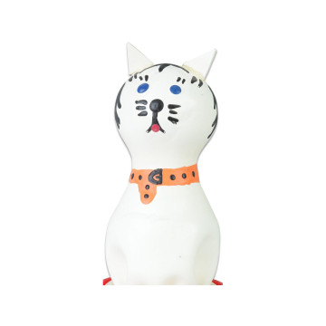 CONDOMERIE - HANDBEMALTE NEUHEITSKONDOME KATZE WEISS - Lustige Kondome